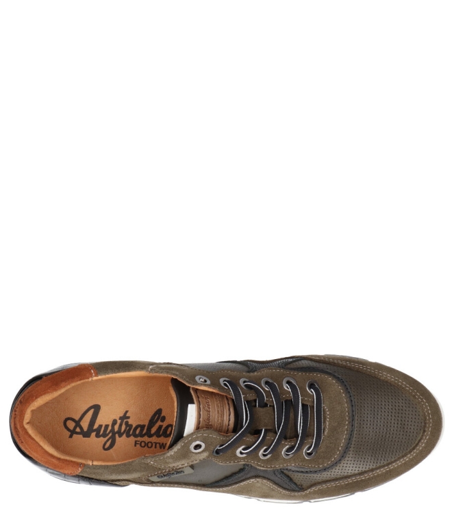 Australian sneaker <span>15.1519.02 ECN Mazoni</span> 15.1519.02 ECN Mazoni groen - www.bremmerschoenen.info - Bremmer Schoenen