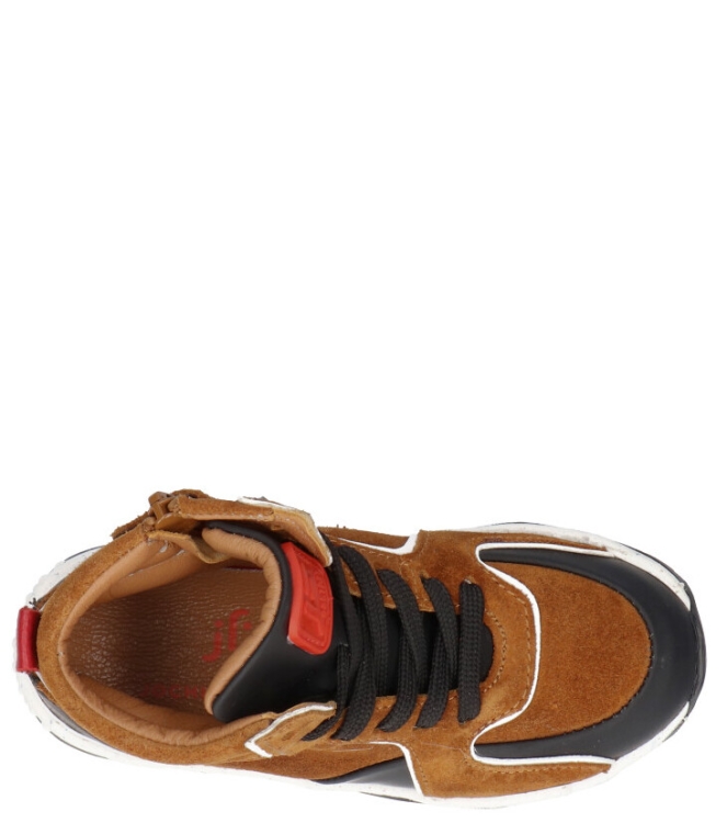 Jochie-Freaks sneaker <span>JF-21466 860</span> JF-21466 860 cognac - www.bremmerschoenen.info - Bremmer Schoenen