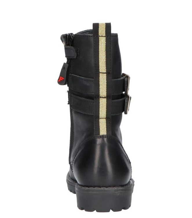 Jochie-Freaks veterboot <span>JF-21596 200</span> JF-21596 200 zwart - www.bremmerschoenen.info - Bremmer Schoenen
