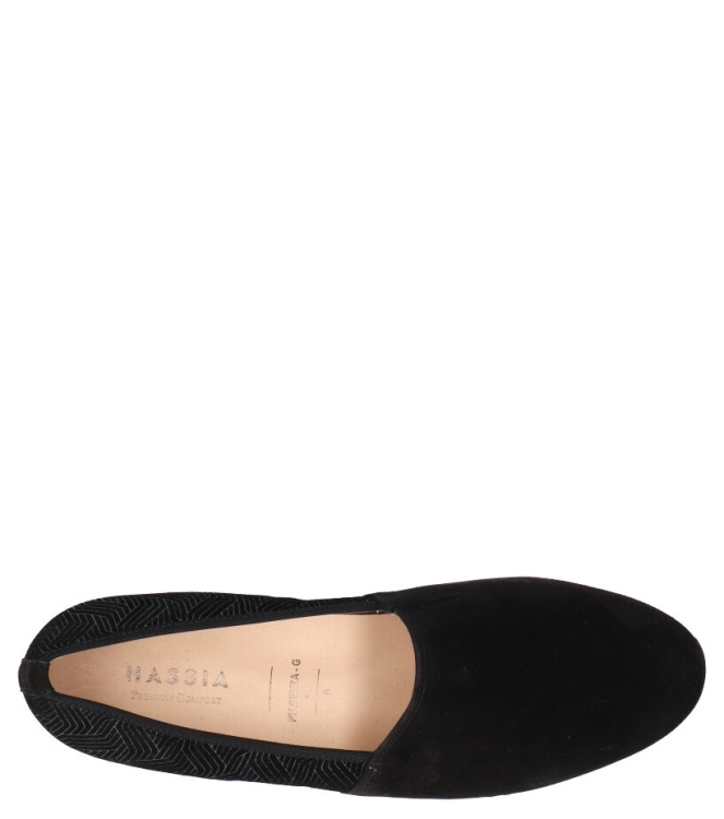 Hassia Instapper <span>301684 0100</span> 301684 0100 zwart - www.bremmerschoenen.info - Bremmer Schoenen