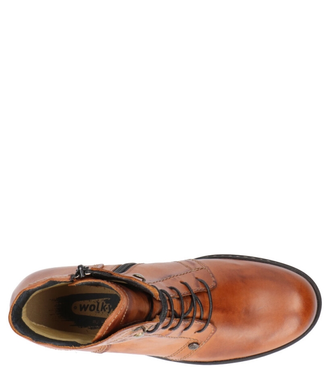 Wolky veterboot <span>0126030 430 Red Deer</span> 0126030 430 Red Deer cognac - www.bremmerschoenen.info - Bremmer Schoenen