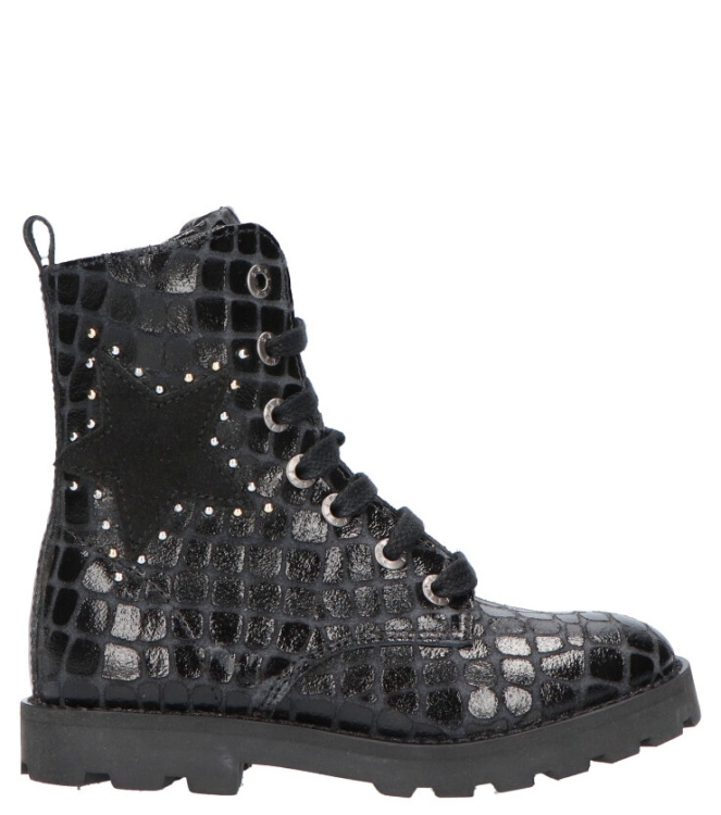 Shoesme veterboot <span>TA21W024-C</span> TA21W024-C zwart - www.bremmerschoenen.info - Bremmer Schoenen