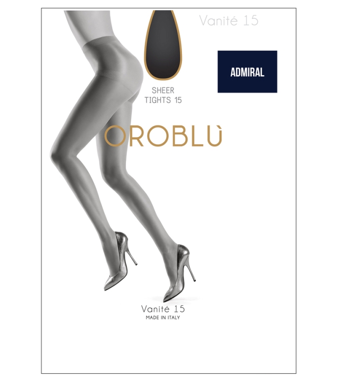 Oroblu Panty <span>Vanite 15 Admiral</span> Vanite 15 Admiral blauw - www.bremmerschoenen.info - Bremmer Schoenen