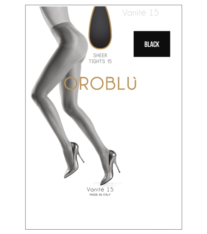 Oroblu Panty <span>Vanite 15 Black</span> Vanite 15 Black zwart - www.bremmerschoenen.info - Bremmer Schoenen
