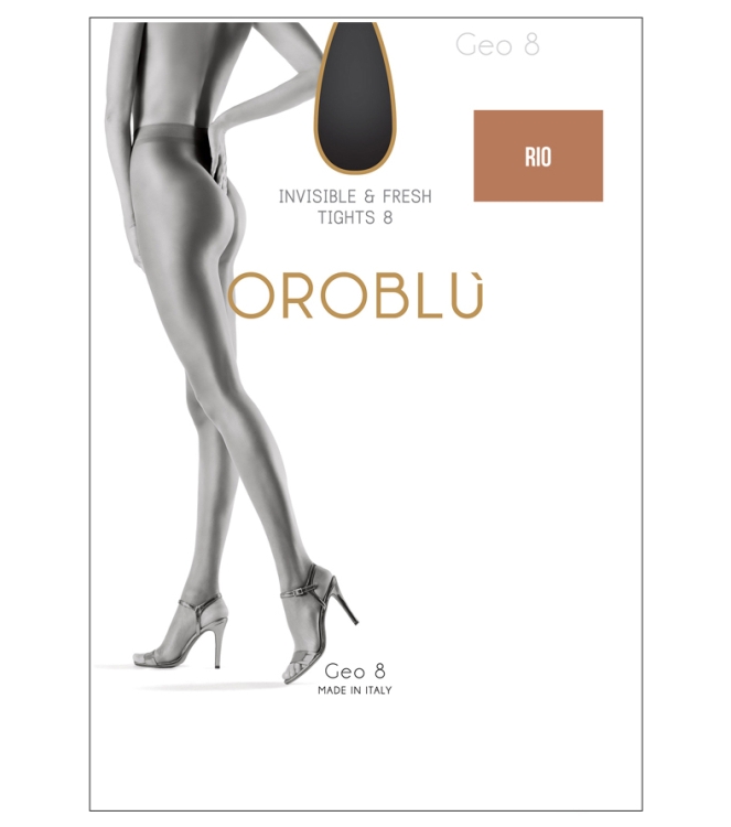 Oroblu Panty <span>GEO 8 Rio</span> GEO 8 Rio beige - www.bremmerschoenen.info - Bremmer Schoenen