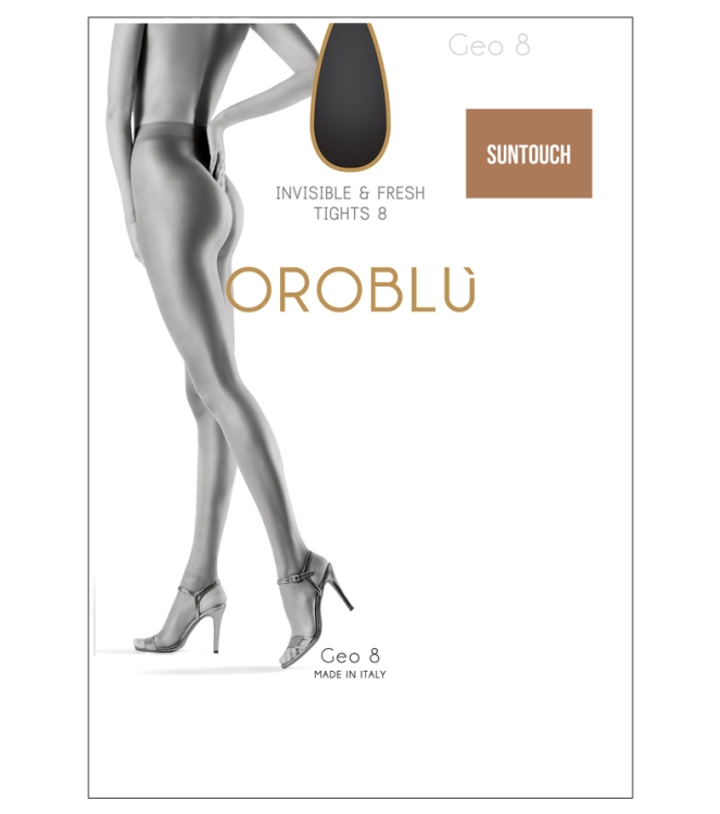 Oroblu Panty <span>GEO 8 Suntouch</span> GEO 8 Suntouch beige - www.bremmerschoenen.info - Bremmer Schoenen