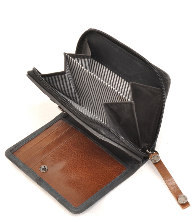 Berba Portemonnee <span>829-910-07</span> 829-910-07 blauw - www.bremmerschoenen.info - Bremmer Schoenen