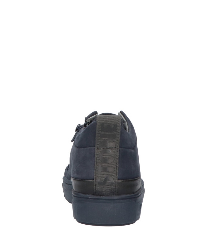Blackstone Sneaker <span>SK-54 Navy</span> SK-54 Navy blauw - www.bremmerschoenen.info - Bremmer Schoenen
