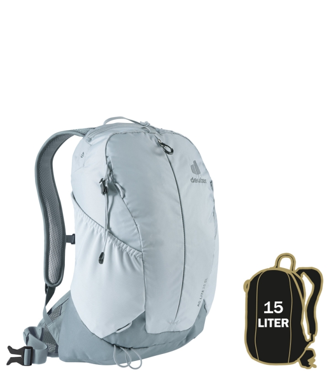 Deuter rugtas <span>DR3420021-4419 AC Lite 15 SL</span> DR3420021-4419 AC Lite 15 SL grijs - www.bremmerschoenen.info - Bremmer Schoenen