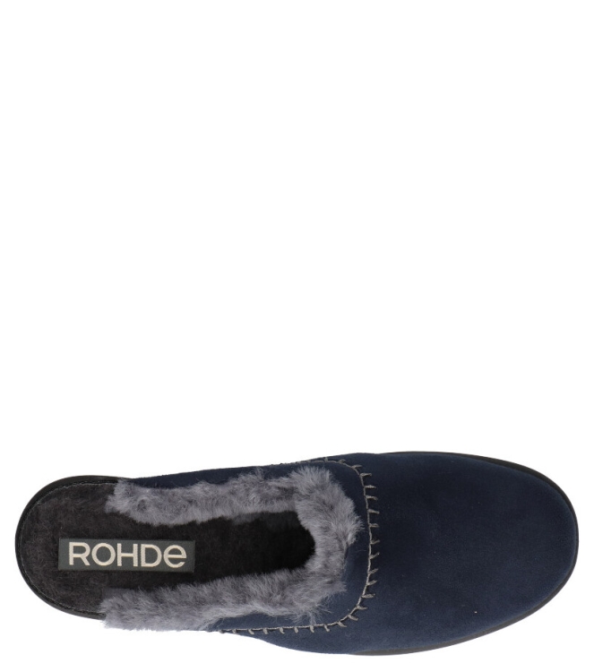 Rohde pantoffel <span>2510 50</span> 2510 50 blauw - www.bremmerschoenen.info - Bremmer Schoenen