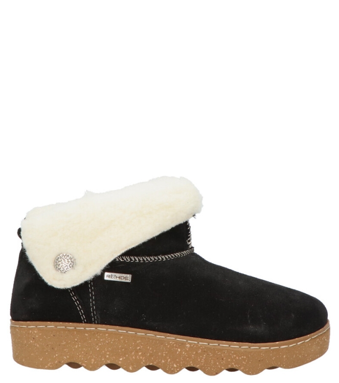 Rohde pantoffel <span>6128 90</span> 6128 90 zwart - www.bremmerschoenen.info - Bremmer Schoenen