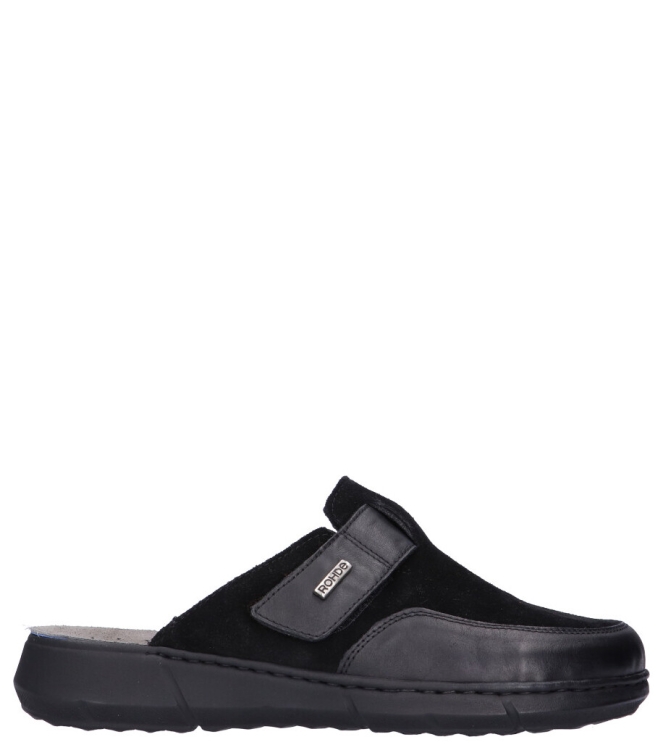 Rohde pantoffel <span>6722 90</span> 6722 90 zwart - www.bremmerschoenen.info - Bremmer Schoenen