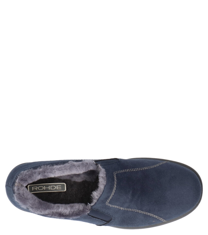 Rohde pantoffel <span>2516 50</span> 2516 50 blauw - www.bremmerschoenen.info - Bremmer Schoenen