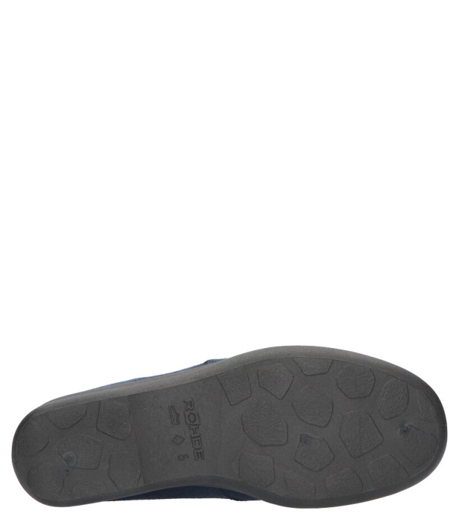 Rohde pantoffel <span>2516 50</span> 2516 50 blauw - www.bremmerschoenen.info - Bremmer Schoenen
