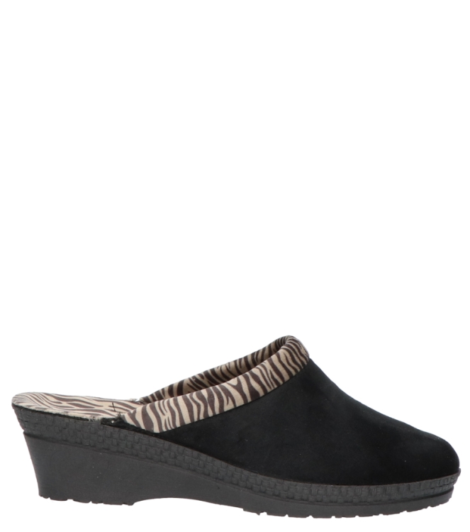 Rohde pantoffel <span>2465 90</span> 2465 90 zwart - www.bremmerschoenen.info - Bremmer Schoenen