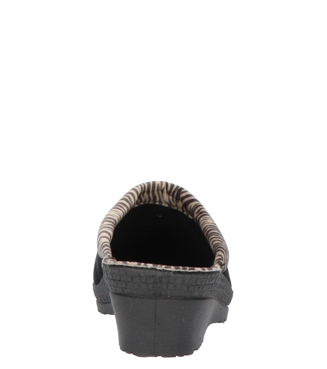 Rohde pantoffel <span>2465 90</span> 2465 90 zwart - www.bremmerschoenen.info - Bremmer Schoenen