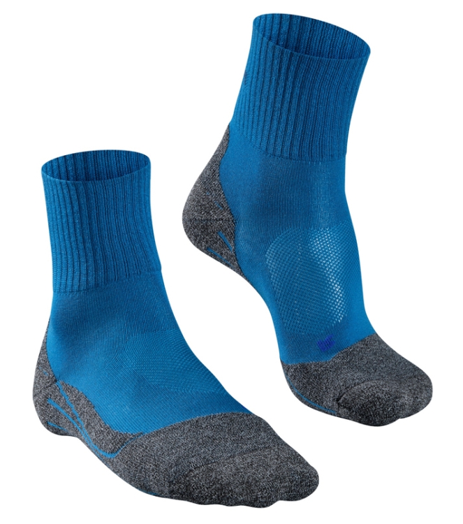 Falke Trekking <span>16154 6416 TK2 Short Cool</span> 16154 6416 TK2 Short Cool blauw - www.bremmerschoenen.info - Bremmer Schoenen