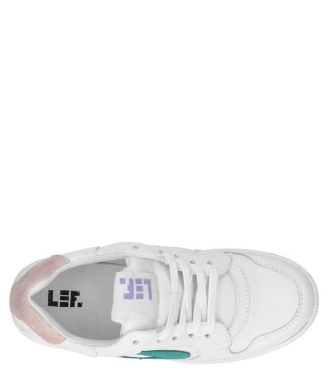 Lef sneaker <span>LF20215 10-9991</span> LF20215 10-9991 wit - www.bremmerschoenen.info - Bremmer Schoenen