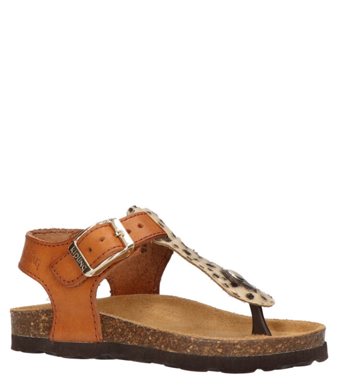 Kipling sandaal <span>Pandora 2B 12265625</span> Pandora 2B 12265625 cognac - www.bremmerschoenen.info - Bremmer Schoenen