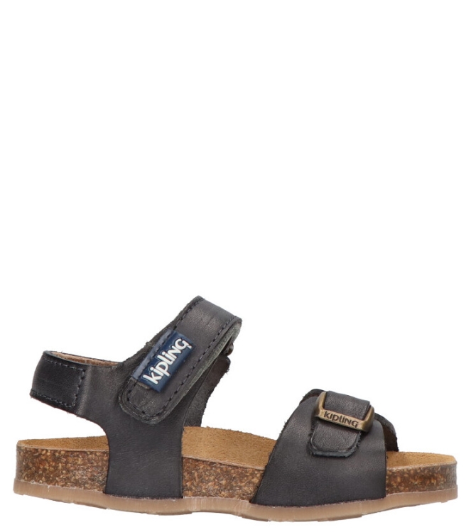Kipling Kipling sandaal <span>Fabio 12265501</span> 850 dk grey Kipling sandaal <span>Fabio 12265501</span> Fabio 12265501 grijs - www.bremmerschoenen.info - Bremmer Schoenen