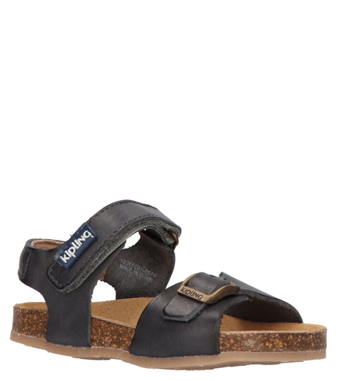 Kipling Kipling sandaal <span>Fabio 12265501</span> 850 dk grey Kipling sandaal <span>Fabio 12265501</span> Fabio 12265501 grijs - www.bremmerschoenen.info - Bremmer Schoenen