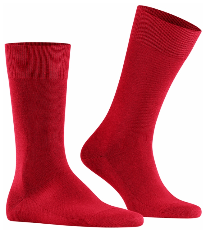 Falke Family <span>14657 8228 Family sokken</span> 14657 8228 Family sokken rood - www.bremmerschoenen.info - Bremmer Schoenen