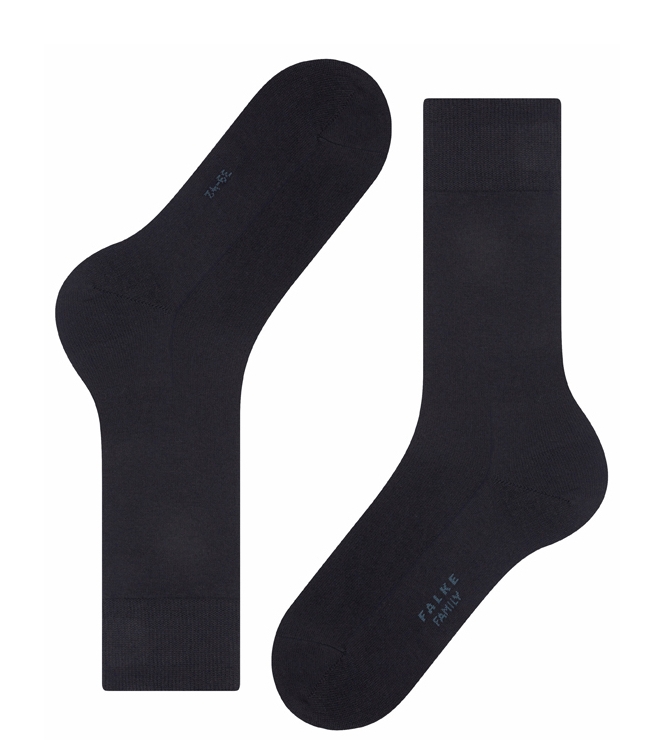 Falke Family <span>14657 6375 Family sokken</span> 14657 6375 Family sokken blauw - www.bremmerschoenen.info - Bremmer Schoenen