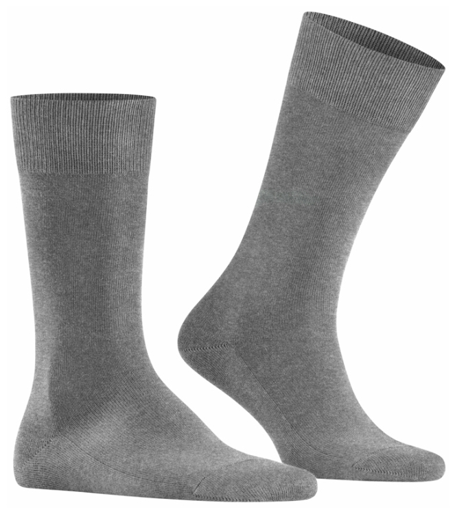 Falke Family <span>14657 3390 Family sokken</span> 14657 3390 Family sokken grijs - www.bremmerschoenen.info - Bremmer Schoenen