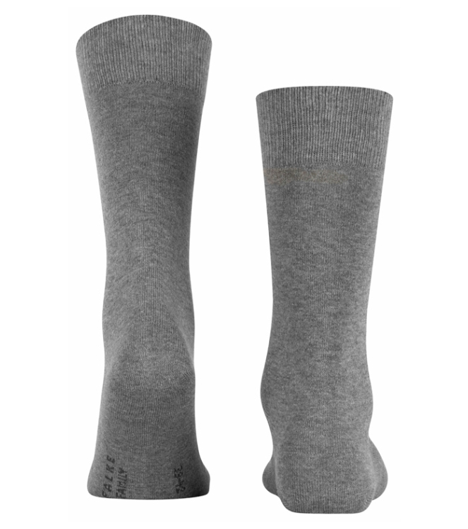 Falke Family <span>14657 3390 Family sokken</span> 14657 3390 Family sokken grijs - www.bremmerschoenen.info - Bremmer Schoenen
