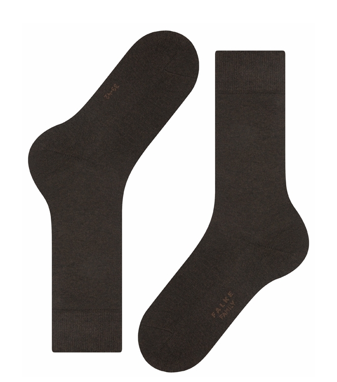 Falke Family <span>14657 5450 Family sokken</span> 14657 5450 Family sokken bruin - www.bremmerschoenen.info - Bremmer Schoenen