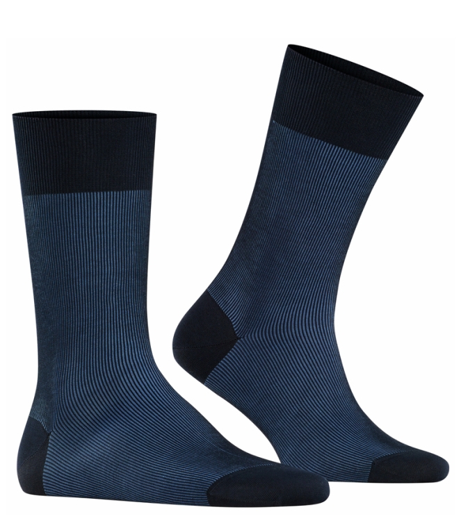 Falke Fine Shadow <span>13141 6370 Fine Shadow</span> 13141 6370 Fine Shadow blauw - www.bremmerschoenen.info - Bremmer Schoenen