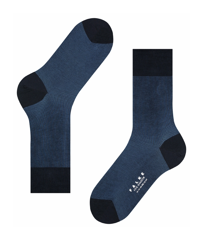 Falke Fine Shadow <span>13141 6370 Fine Shadow</span> 13141 6370 Fine Shadow blauw - www.bremmerschoenen.info - Bremmer Schoenen