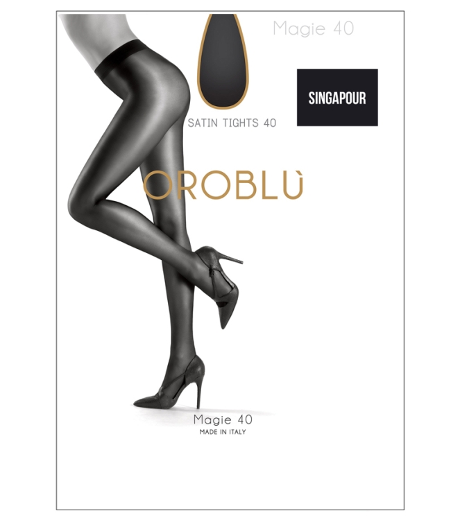 Oroblu Panty <span>Magie 40 Singapour</span> Magie 40 Singapour grijs - www.bremmerschoenen.info - Bremmer Schoenen