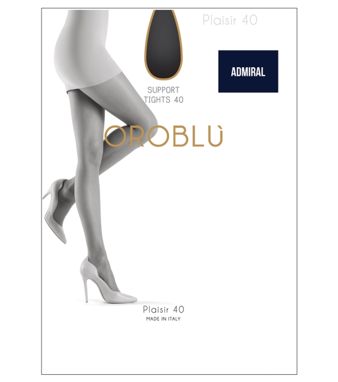 Oroblu Panty <span>Plaisir 40 Admiral</span> Plaisir 40 Admiral blauw - www.bremmerschoenen.info - Bremmer Schoenen