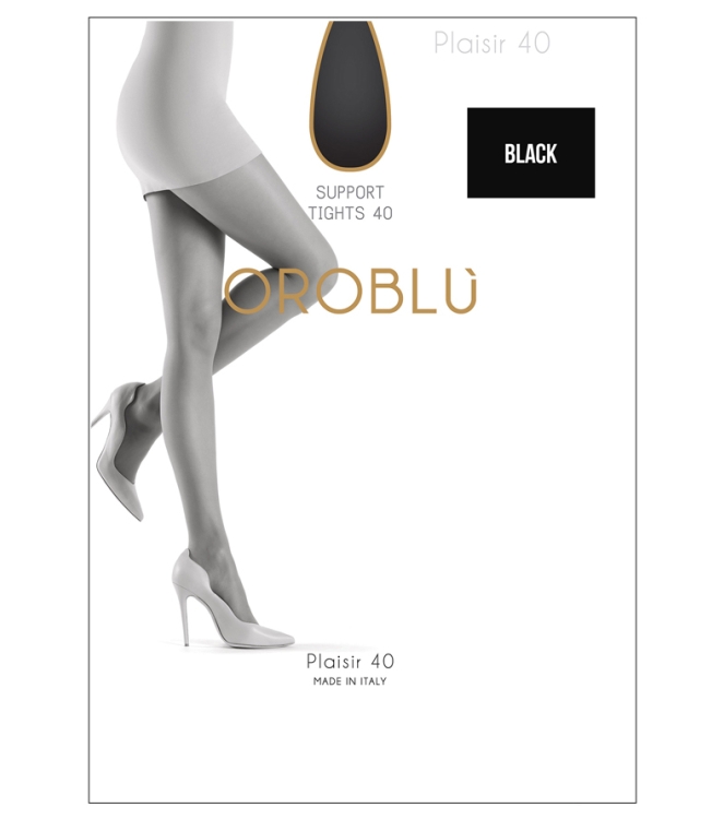 Oroblu Panty <span>Plaisir 40 Black</span> Plaisir 40 Black zwart - www.bremmerschoenen.info - Bremmer Schoenen