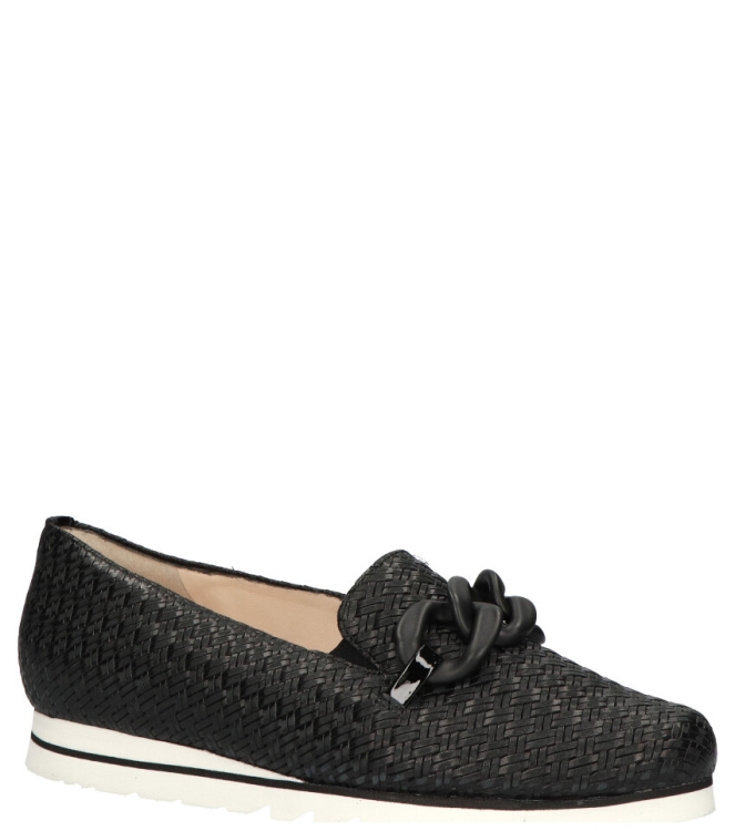 Hassia Instapper <span>301539 0100 Pisa</span> 301539 0100 Pisa zwart - www.bremmerschoenen.info - Bremmer Schoenen