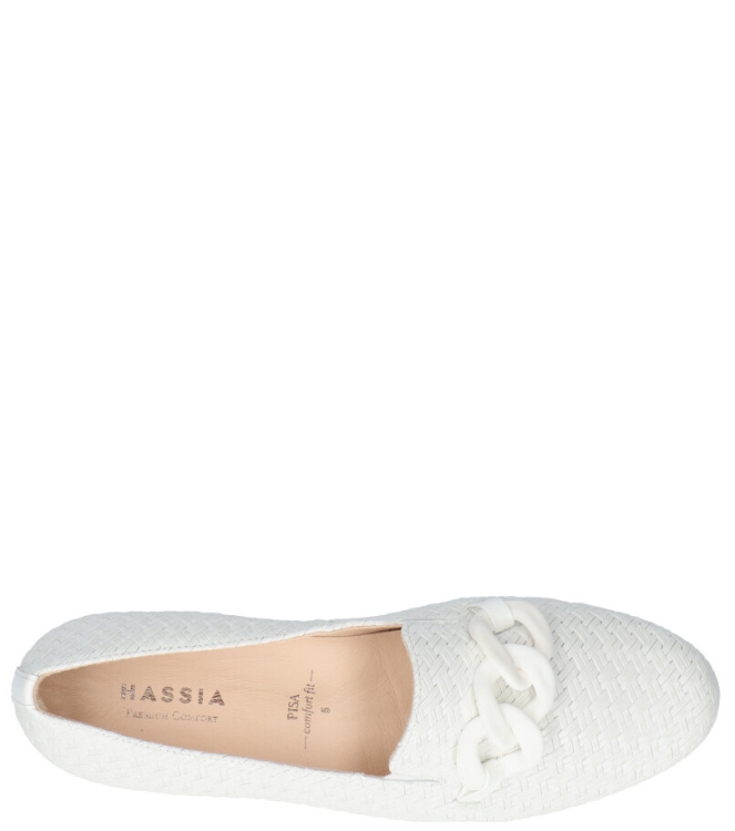 Hassia Instapper <span>301539 0200 Pisa</span> 301539 0200 Pisa wit - www.bremmerschoenen.info - Bremmer Schoenen