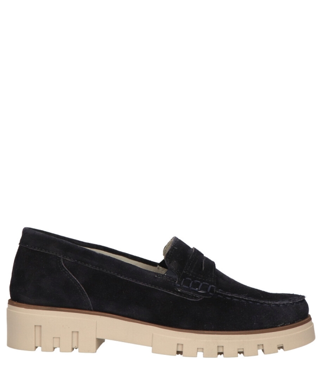 Waldlaufer instapper <span>723502 195 194 H-Serena</span> 723502 195 194 H-Serena blauw - www.bremmerschoenen.info - Bremmer Schoenen