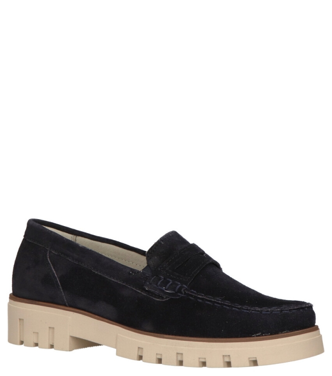 Waldlaufer instapper <span>723502 195 194 H-Serena</span> 723502 195 194 H-Serena blauw - www.bremmerschoenen.info - Bremmer Schoenen