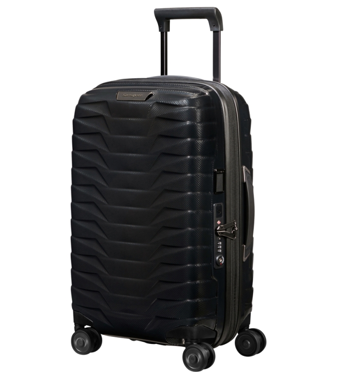 Samsonite trolley <span>140087 1041 Proxis Spinner 55</span> 140087 1041 Proxis Spinner 55 zwart - www.bremmerschoenen.info - Bremmer Schoenen
