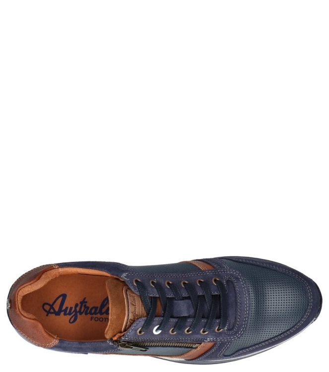 Australian sneaker <span>15.1473.03 SIP Browning</span> 15.1473.03 SIP Browning blauw - www.bremmerschoenen.info - Bremmer Schoenen