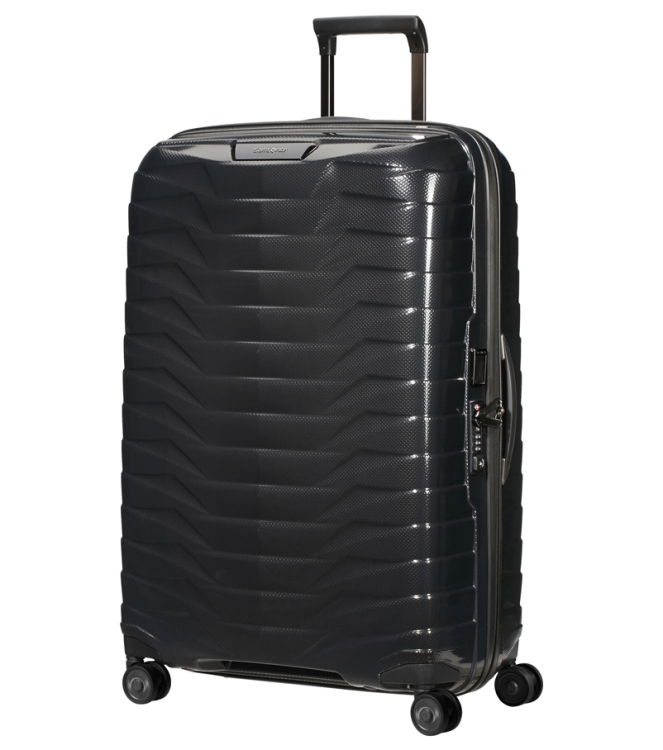 Samsonite koffer <span>126042 1041 Proxis Spinner 75</span> 126042 1041 Proxis Spinner 75 zwart - www.bremmerschoenen.info - Bremmer Schoenen