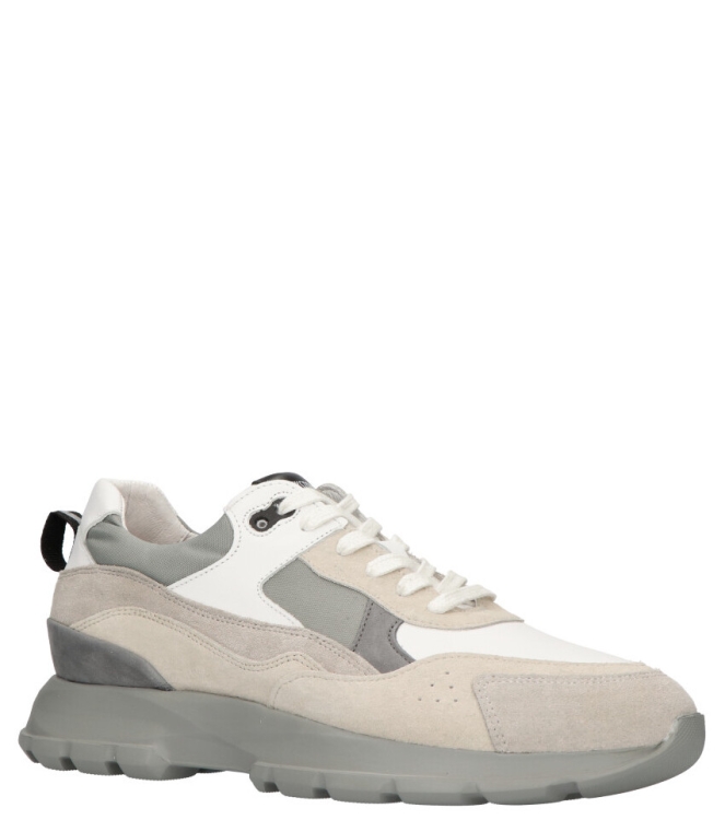 Blackstone sneaker <span>XG-14 White grey</span> XG-14 White grey grijs - www.bremmerschoenen.info - Bremmer Schoenen