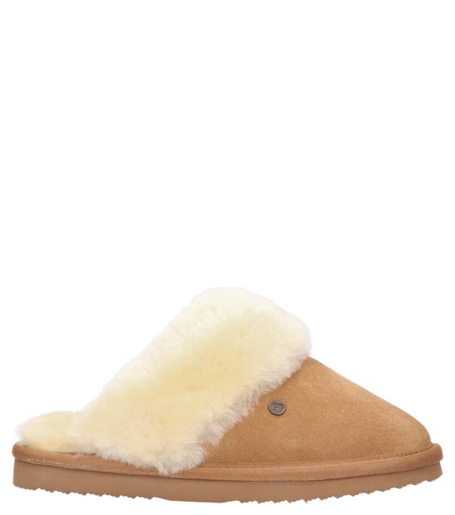 Warmbat pantoffel <span>Flurry women FLS321025 Cognac</span> Flurry women FLS321025 Cognac cognac - www.bremmerschoenen.info - Bremmer Schoenen