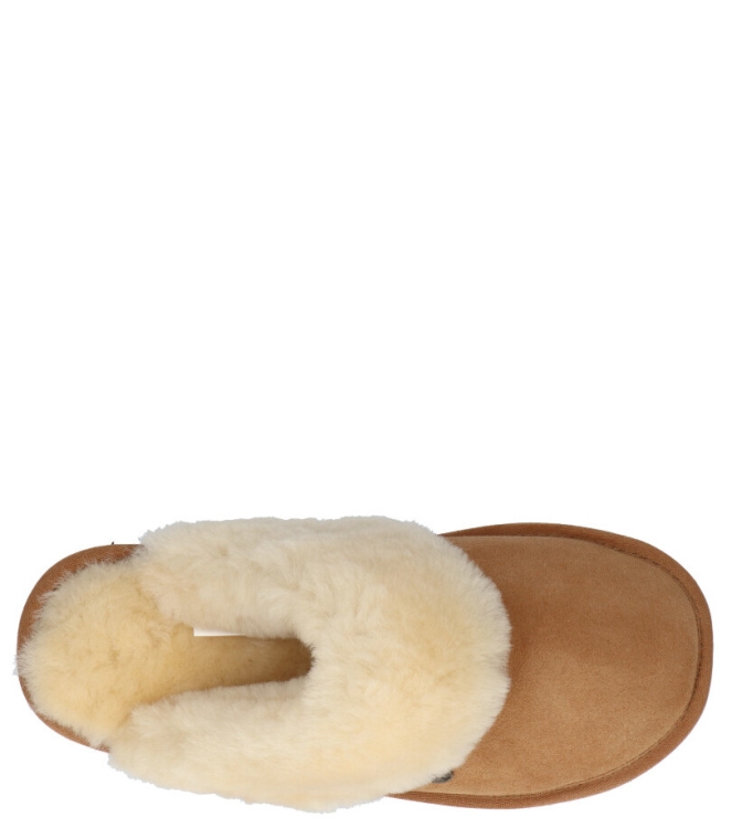 Warmbat pantoffel <span>Flurry women FLS321025 Cognac</span> Flurry women FLS321025 Cognac cognac - www.bremmerschoenen.info - Bremmer Schoenen