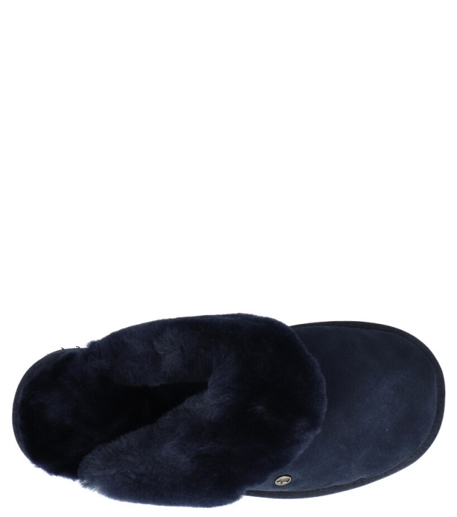 Warmbat pantoffel <span>Flurry women FLS321045 DK navy</span> Flurry women FLS321045 DK navy blauw - www.bremmerschoenen.info - Bremmer Schoenen