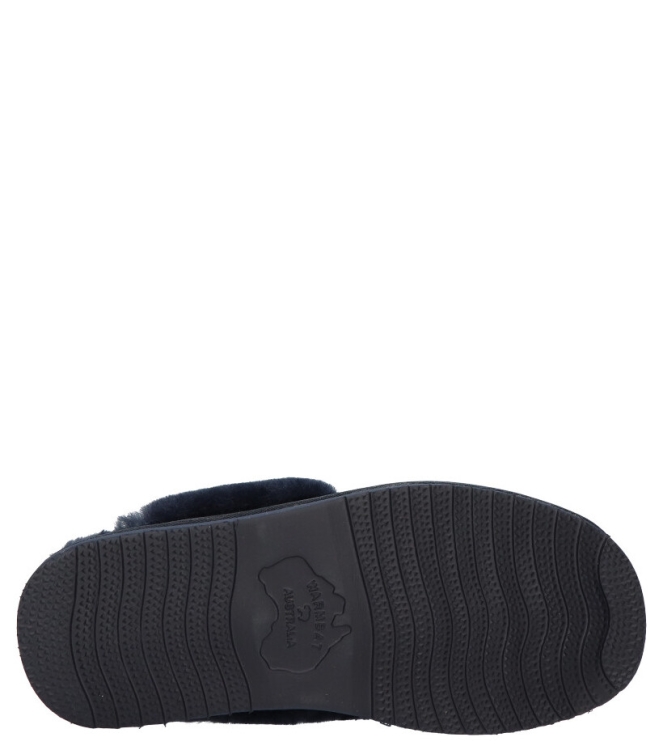 Warmbat pantoffel <span>Flurry women FLS321045 DK navy</span> Flurry women FLS321045 DK navy blauw - www.bremmerschoenen.info - Bremmer Schoenen