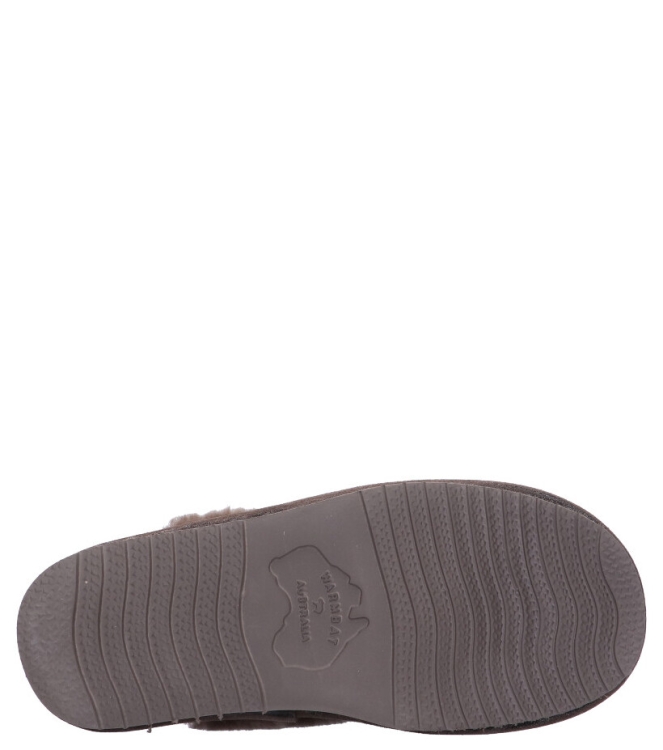 Warmbat pantoffel <span>Alice Women ALC381088 Pebble</span> Alice Women ALC381088 Pebble grijs - www.bremmerschoenen.info - Bremmer Schoenen