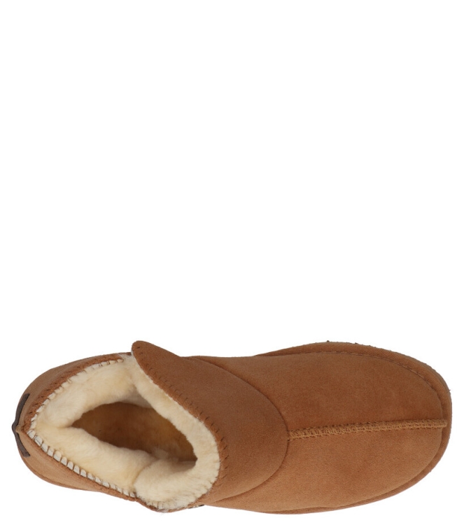 Warmbat pantoffel <span>Willow women WLW321025 Cognac</span> Willow women WLW321025 Cognac cognac - www.bremmerschoenen.info - Bremmer Schoenen