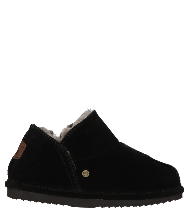 Warmbat pantoffel <span>Willow women WLW321099 Black</span> Willow women WLW321099 Black zwart - www.bremmerschoenen.info - Bremmer Schoenen